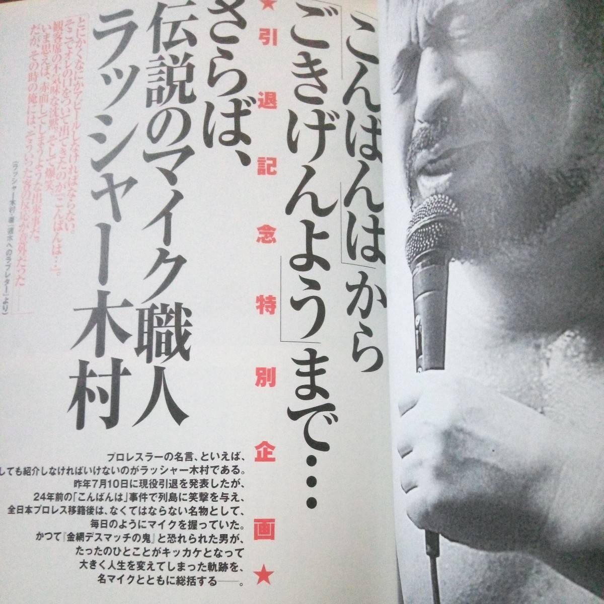 別冊宝島　プロレス3冊セット_画像10