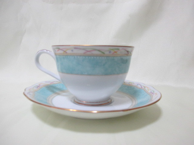 Ｎｏｒｉｔａｋｅ　ノリタケ　月桂樹Ｎ　Ｒ付　1567　～　ＨＡＮＡＲＥＩＫＵ　～　カップ＆ソーサー　１客_画像2