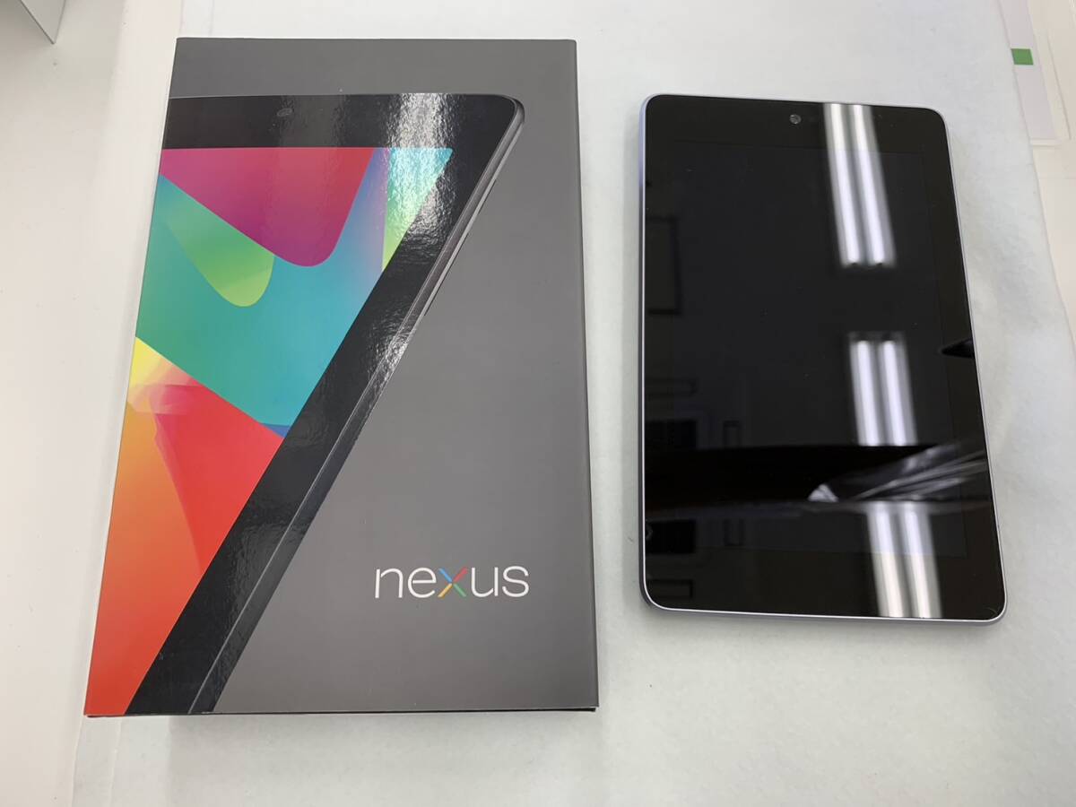 【中古】NEXUS 7 ASUS ブラック 16GB wifiモデル 動作確認済 箱あり_画像8