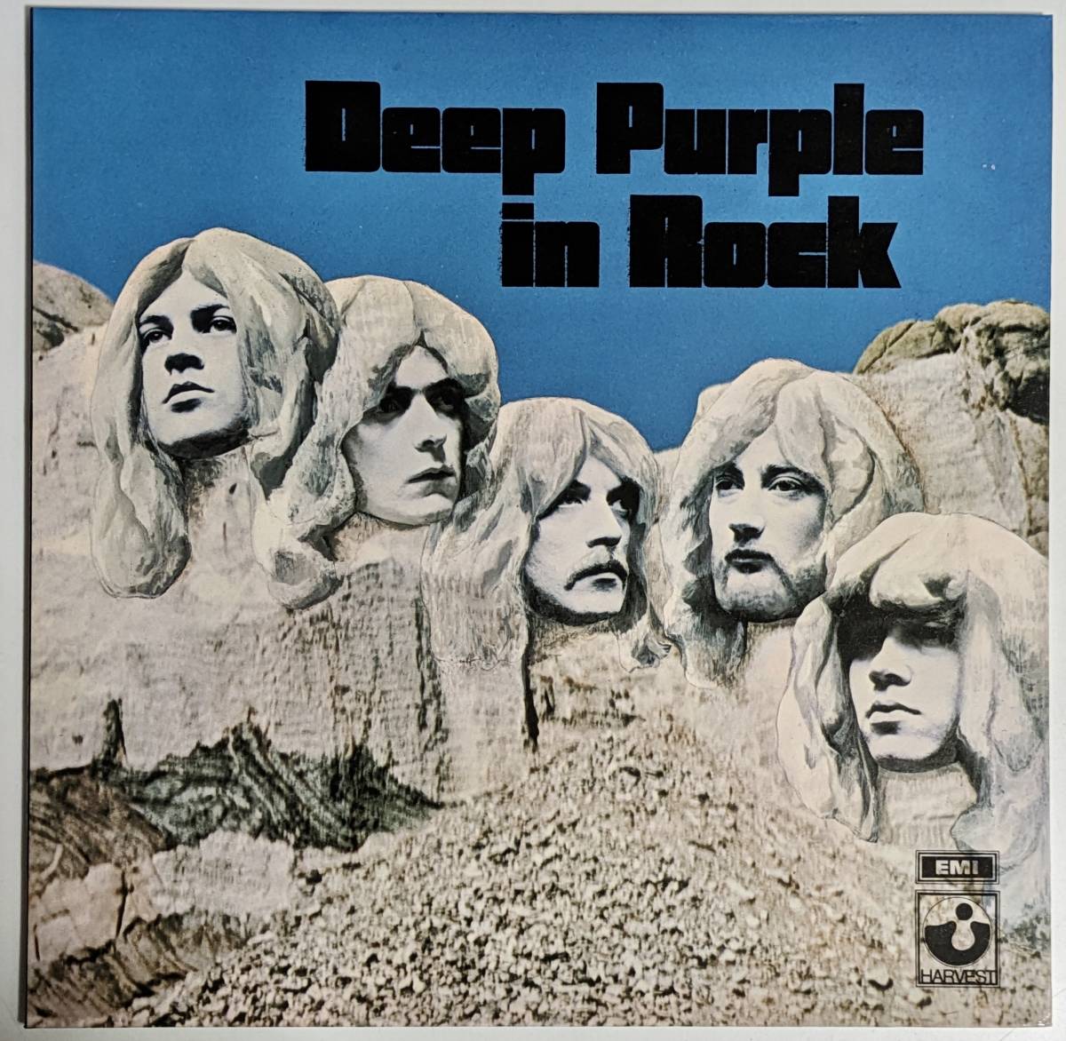 【UK盤 LP】ディープ・パープル / Deep Purple In Rock/Harvest - SHVL 777（1E 062 91442）コーティング・ジャケット_画像1