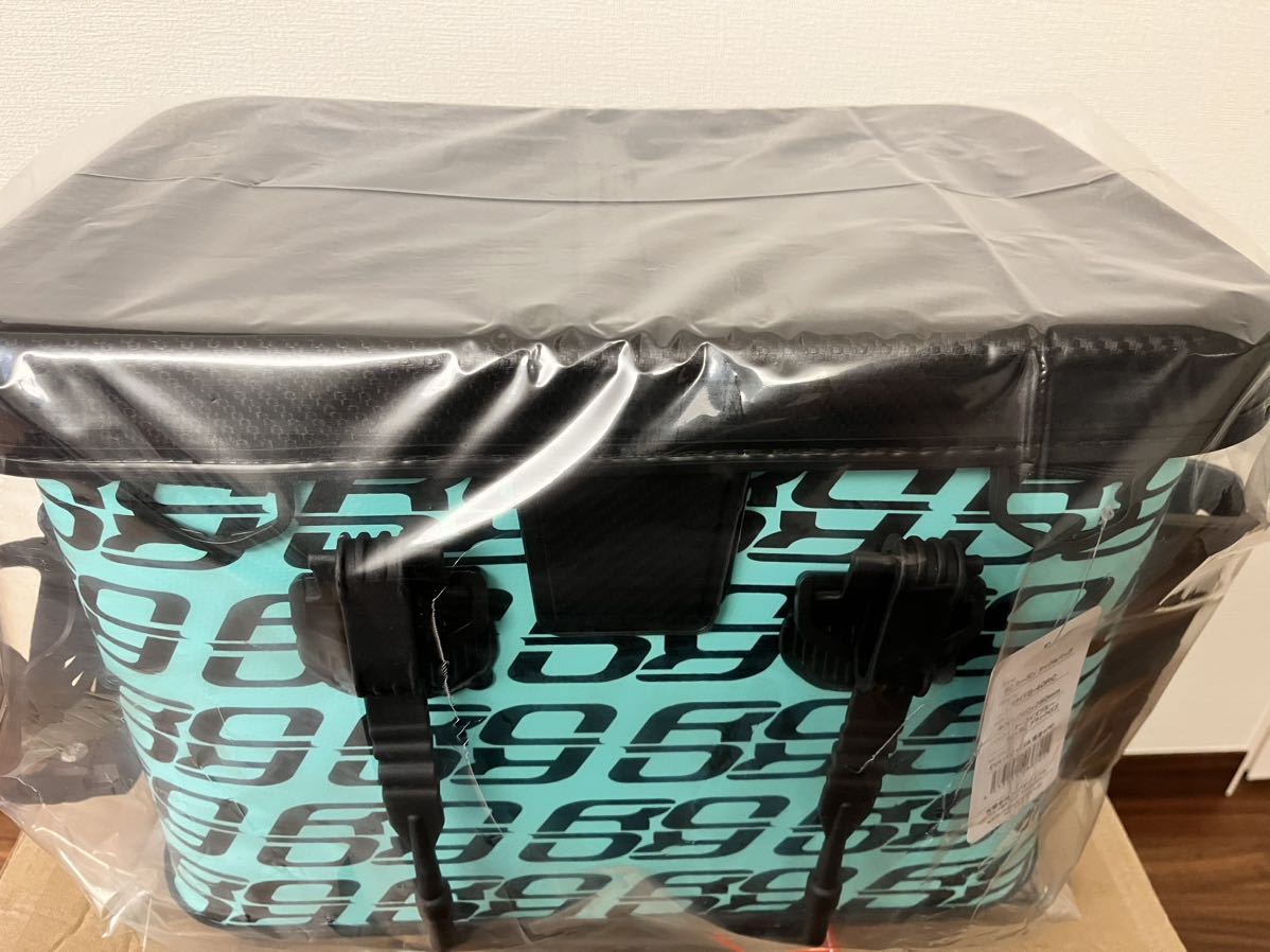 ★【新品】 ロデオクラフト RC カーボンタックルバッグ ターコイズブルー バッカン EHTB 40RC RODIO CRAFT TACKLE BAG BOX トラウト_画像2