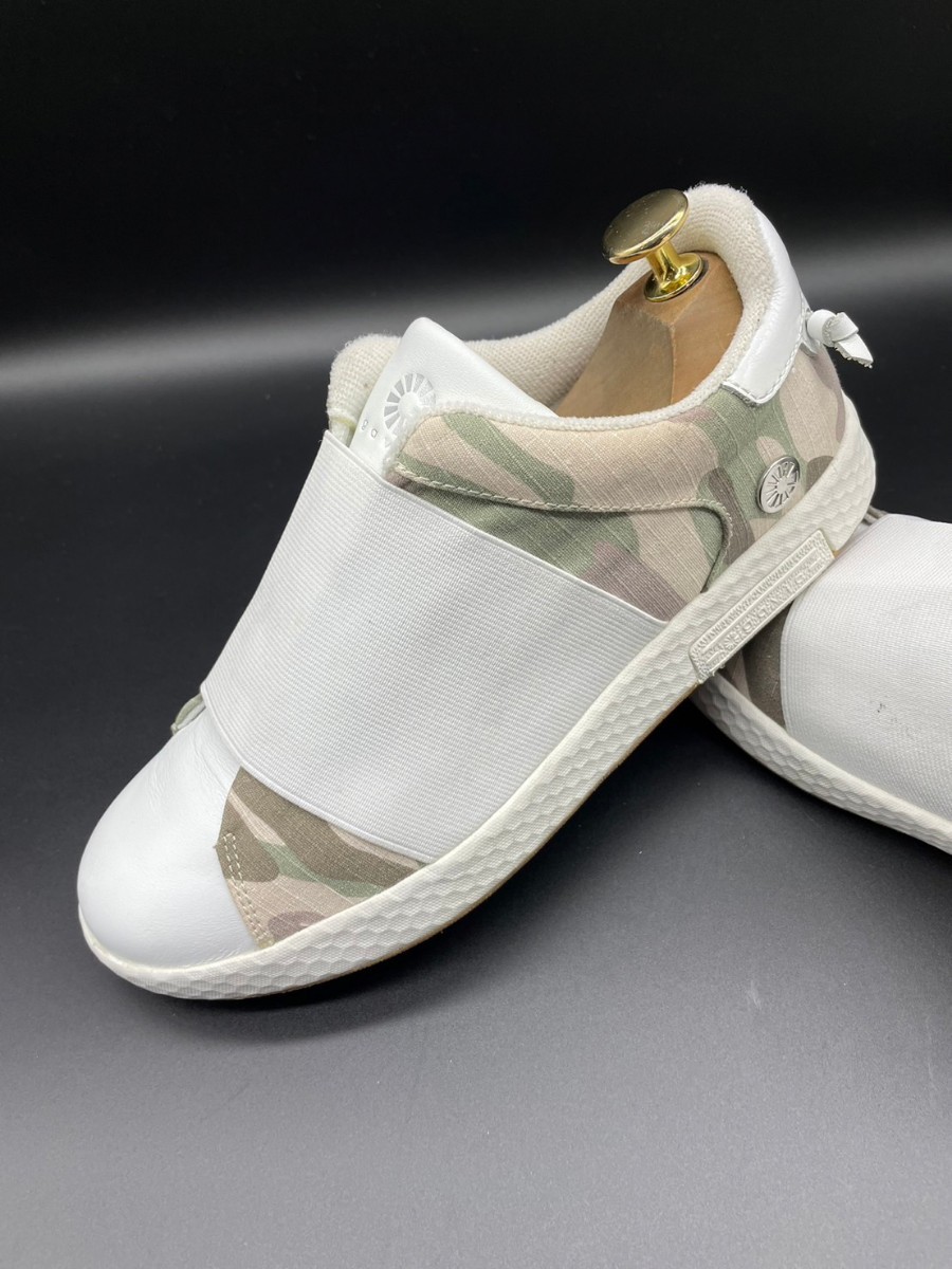  impact price![ strongest 1 pair!][ga Bick life style an screw ] high class slip-on shoes shoes! white × camouflage pattern /jp24cm!2.10