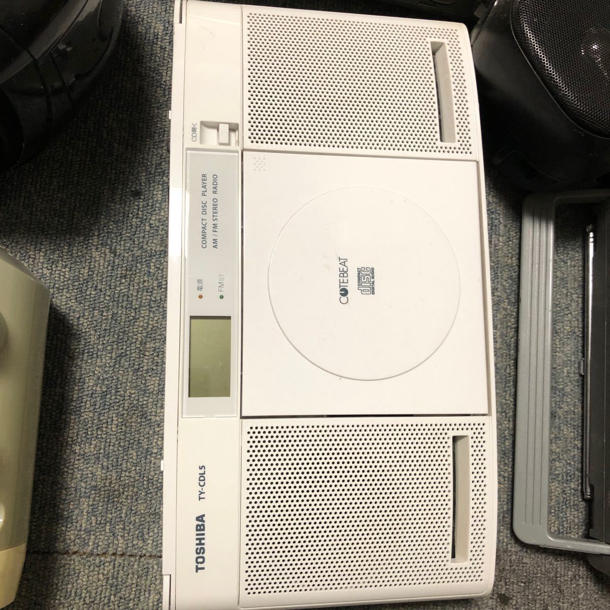 CD ラジカセ ラジオ ラジオカセットレコーダー 大量セット　まとめ　15台　SONY TOSHIBA AIWA Victor CTS Panasonic その他　30kg_画像10