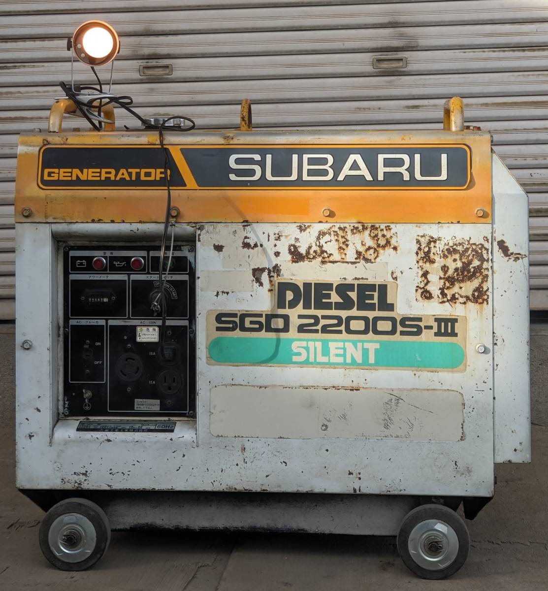 Yahoo!オークション - SUBARU 発電機 SGD2200S-Ⅲ ディーゼル Yahoo!オークション - SUBARU 発電機 SGD2200S-Ⅲ ディーゼル
