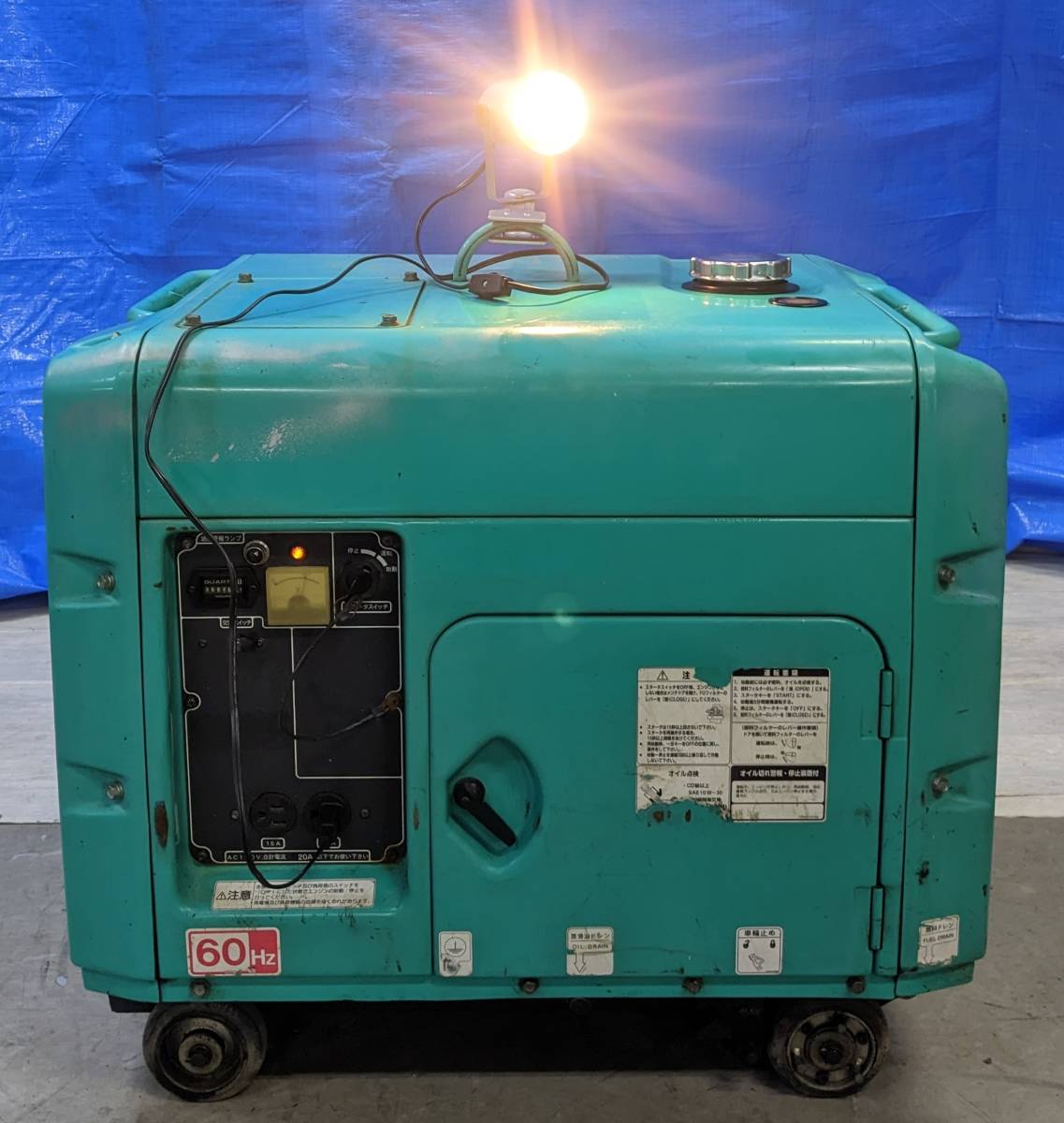 ヤンマーディーゼル 発電機 YDG200VS-6E 防音タイプ 中古 ヤンマーディーゼル 発電機 YDG200VS-6E 防音タイプ 中古