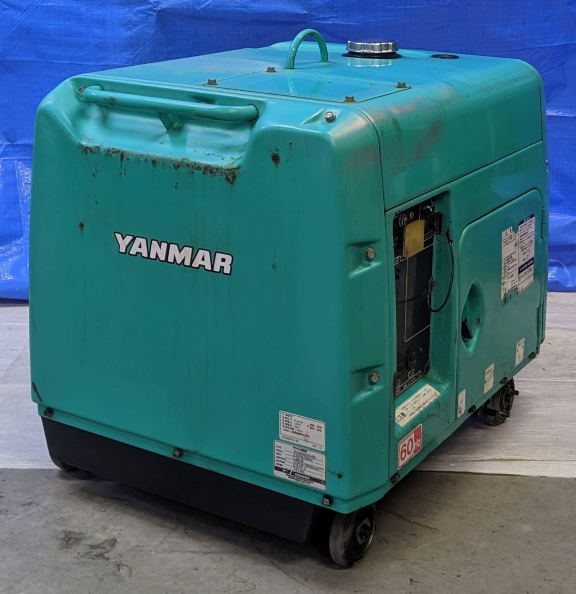 ヤンマーディーゼル 発電機 YDG200VS-6E 防音タイプ 中古 ヤンマーディーゼル 発電機 YDG200VS-6E 防音タイプ 中古