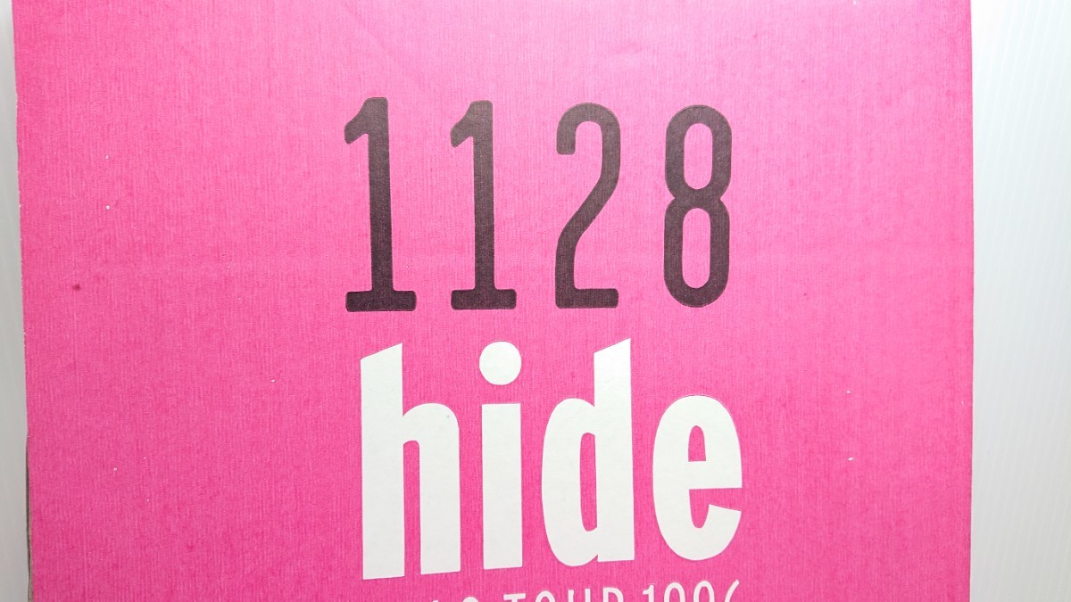 送料無料◆1128 hide SOLO TOUR 1996～PSYENCE A GO GO～◆PREMIUM BOX ツアー写真集 _画像3