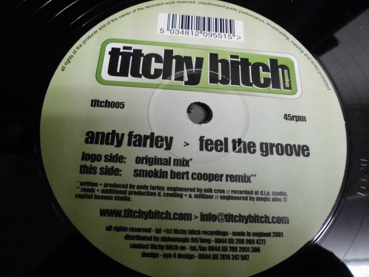 ANDY FARLEY/FEEL THE GROOVE/2415_画像1