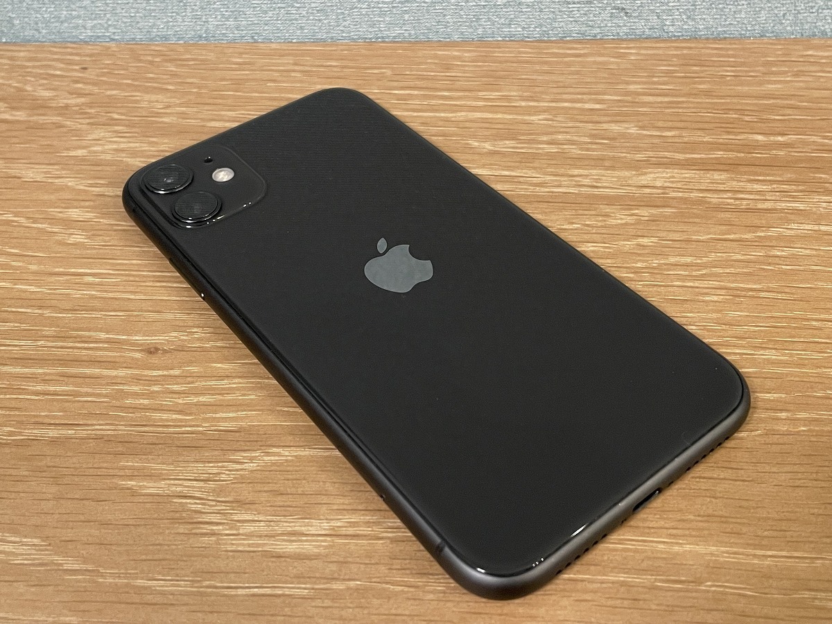 Aランク美品 Apple iphone11 64GB ブラック(Black黒)