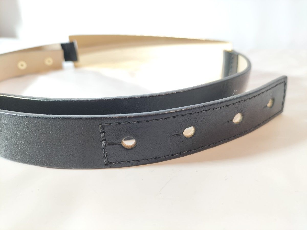 【美品】Deuxieme Classe　B-LOW THE BELT　高級レザーベルト　USA製　正規品