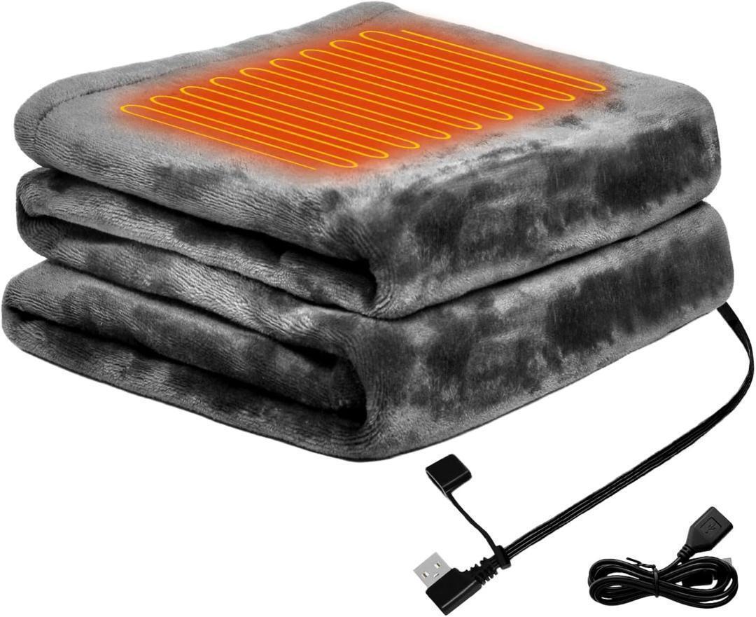  electric blanket electric rug .. bed combined use large size 150*85cm( gray )