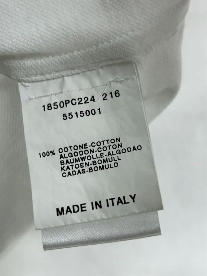 ギィローバー　GUY ROVER 　ポロシャツ　ホワイト Mサイズ　イタリア製_画像6
