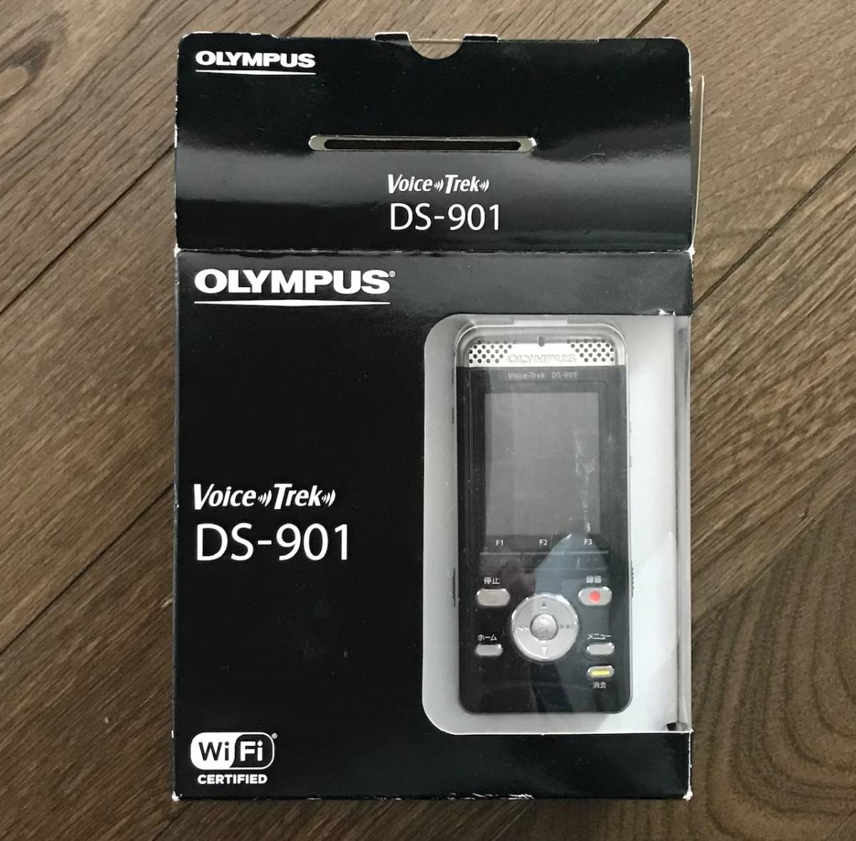 OLYMPUS Voice-Trek DS-901、 音声ファイル編集・管理ソフト付き、　予備電池付き、取扱説明書付き、ボイスレコーダ_画像4