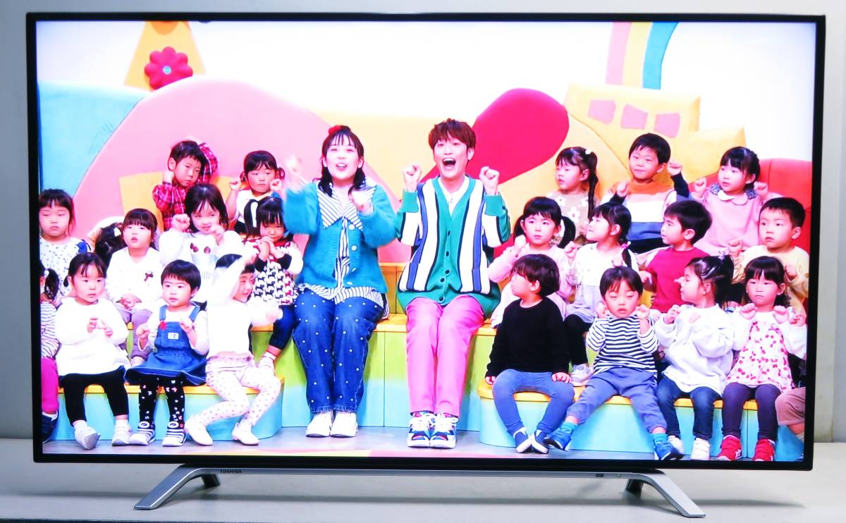 (B35) TOSHIBA REGZA 55Z700X 2017年製　55型　４K対応液晶テレビ/無線LAN/LEDバックライト_画像2