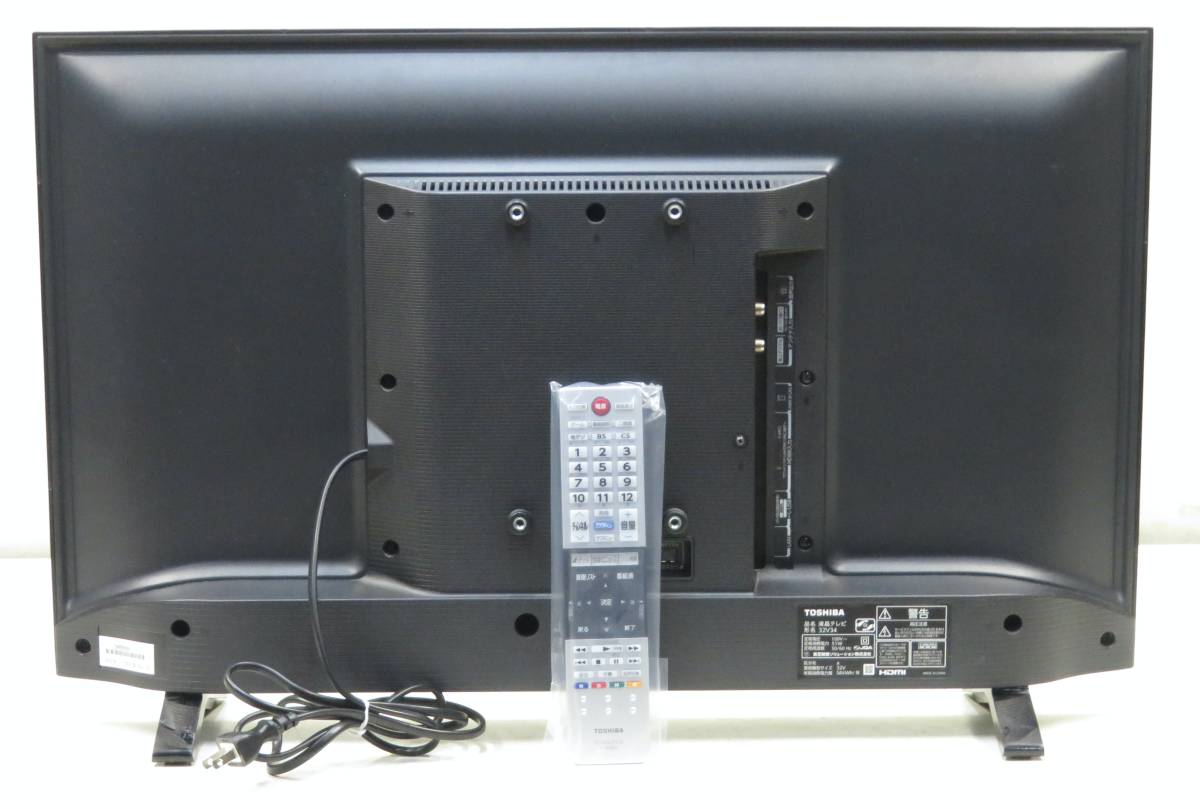 (494) TOSHIBA REGZA　レグザ 32V34 2023年製　32型　液晶テレビ　無線LAN LED バックライト_画像5