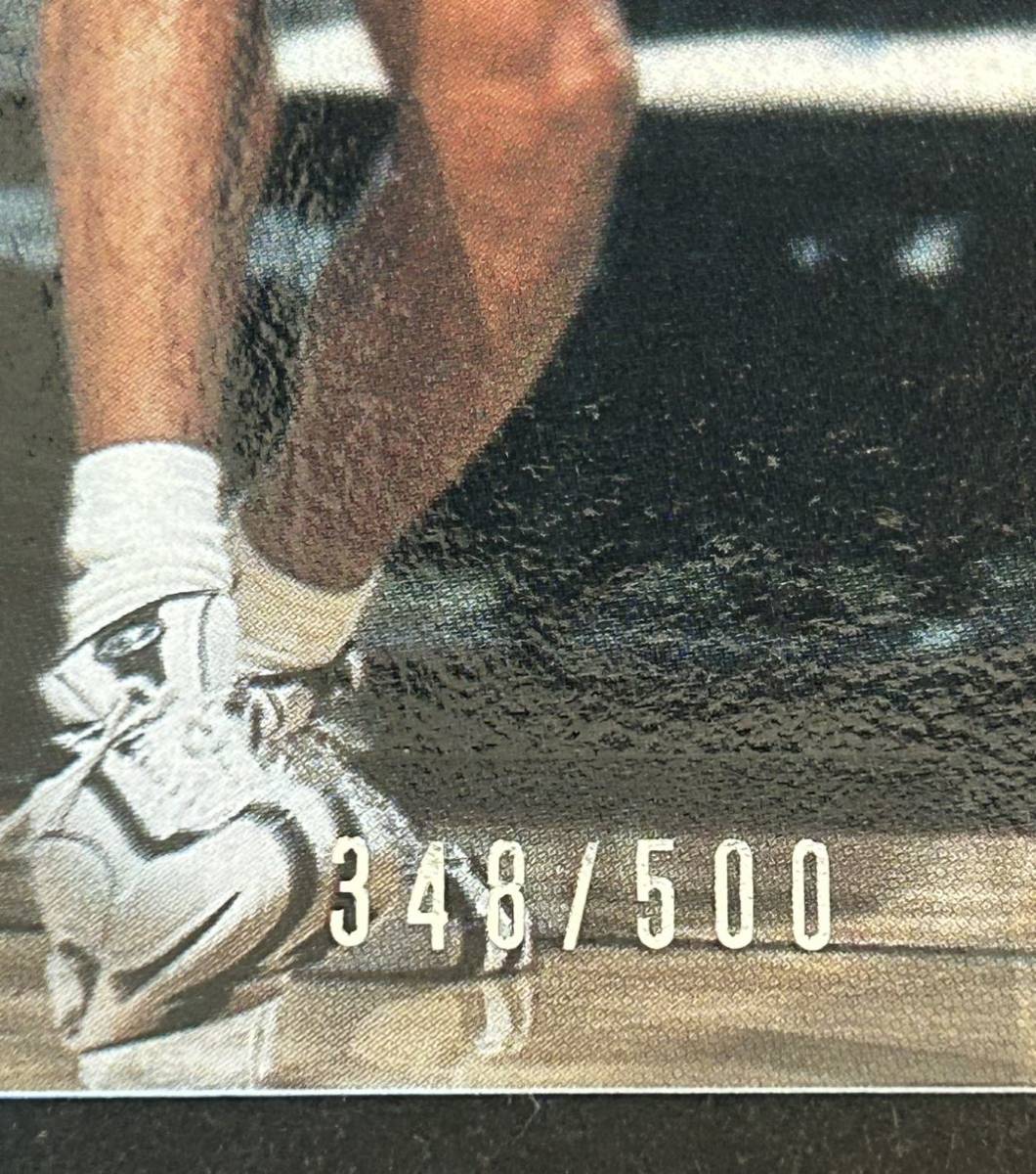 NBA 00-01 UPPER DECK UD EXCLUSIVES SILVER ＃139 Steve Smith 500枚限定シリアル入りパラレル_画像3