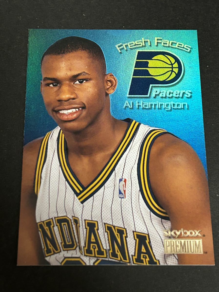 NBA 98-99 SKYBOX PREMIUM FRESH FACE #3FF Al Harrington_画像1