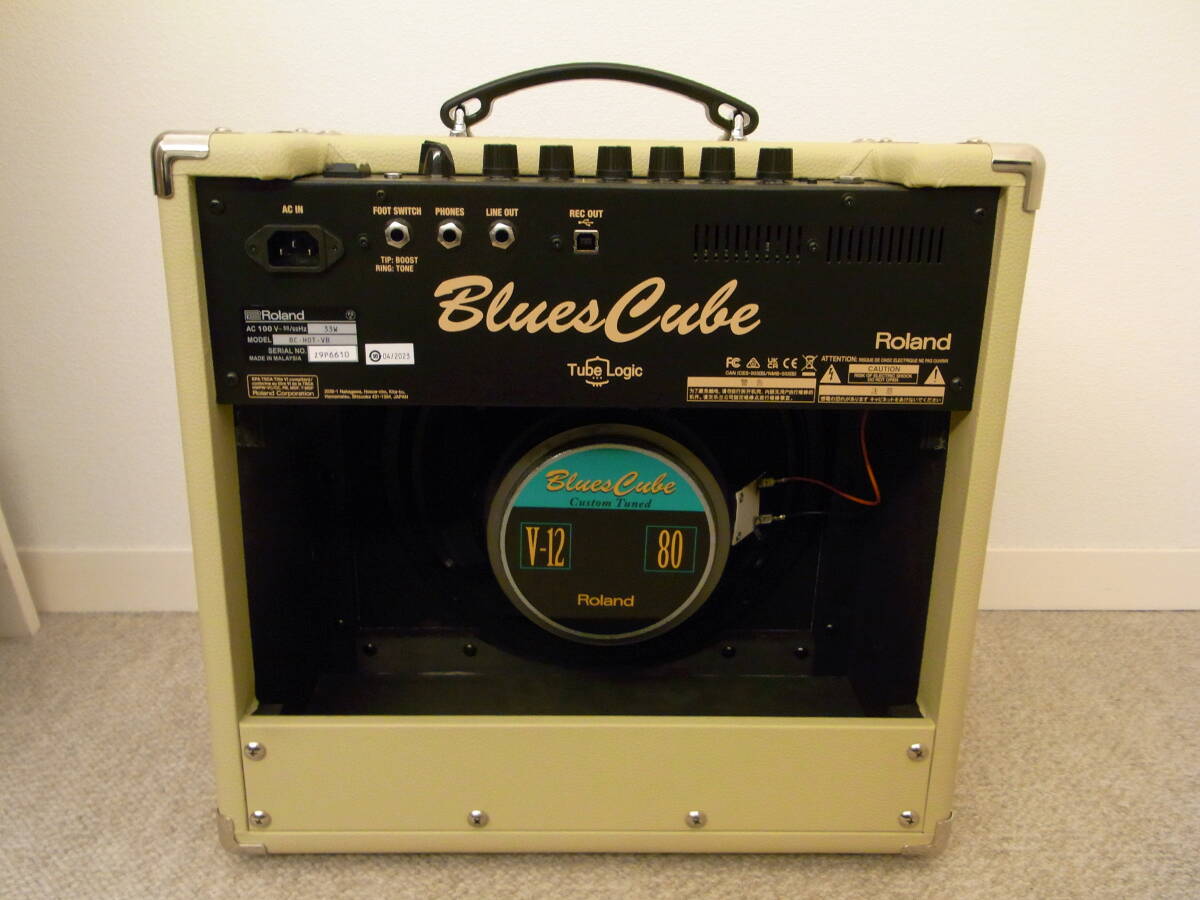 Roland Blues Cube Hot Guitar Amplifier Vintage Blonde 30W ローランド ブルースキューブ ホット ギターアンプ