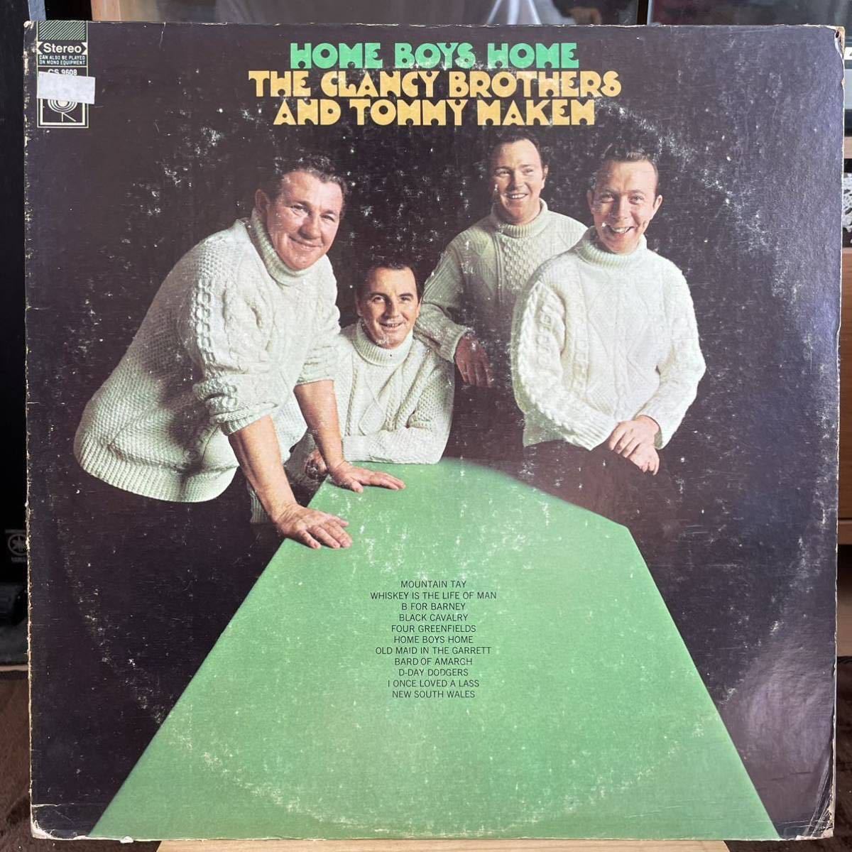 【US盤】The Clancy Brothers & Tommy Makem Home Boys Home Columbia PC 9608_画像1