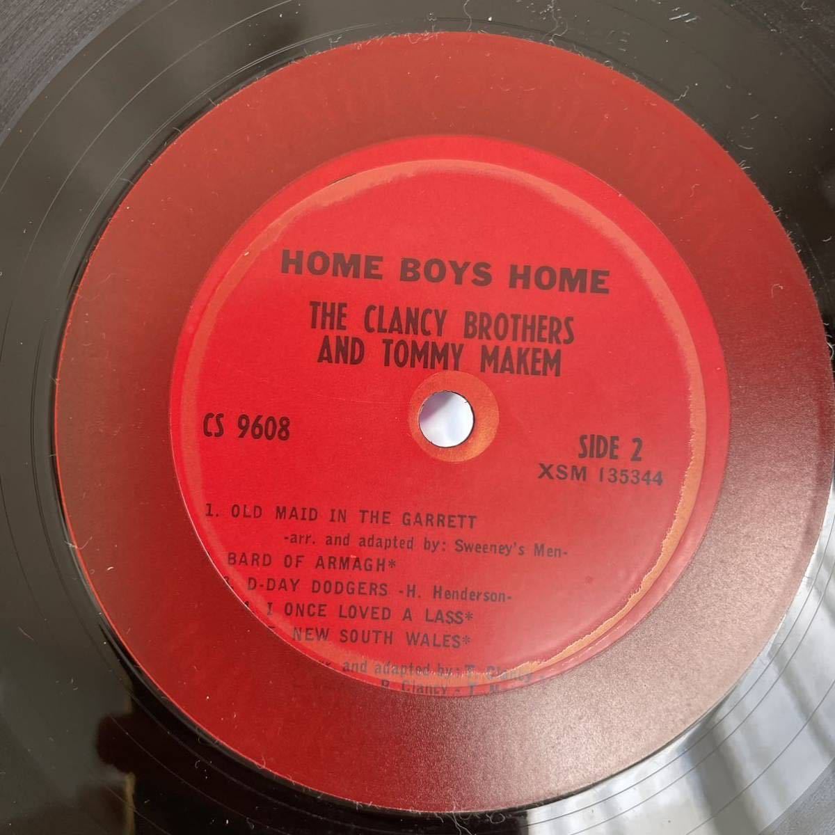 【US盤】The Clancy Brothers & Tommy Makem Home Boys Home Columbia PC 9608_画像4