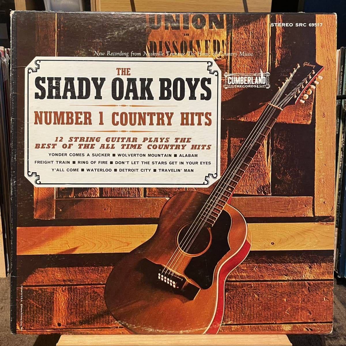 【US盤Org.深溝】The Shady Oak Boys Number 1 Country Hits Cumberland Records SRC-69517_画像1