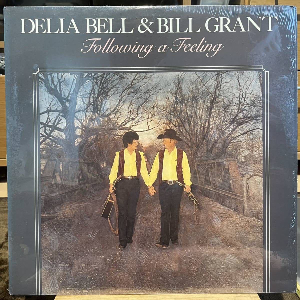 【US盤Org.】Delia Bell & Bill Grant Following A Feeling (1988) Rounder Records 0257 シュリンク Bluegrass_画像1