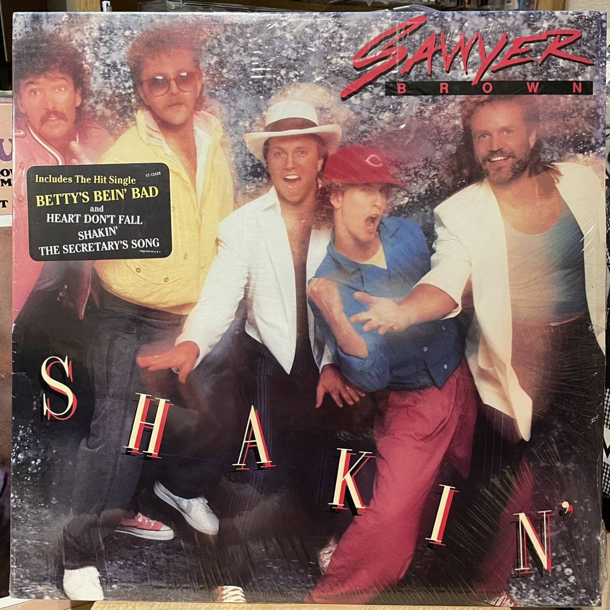 【US盤Org.】 Sawyer Brown Shakin' (1985) Capitol Records ST-12438_画像1