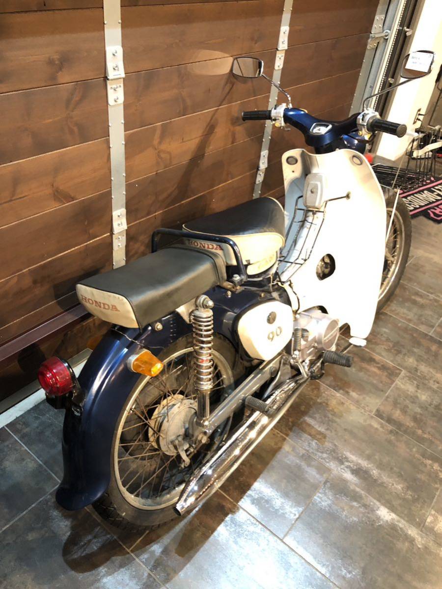 岐阜発 1964年 ホンダ カブ CM90 改 C100EX 97ccエンジン搭載 実働_画像3