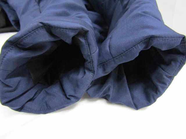  beautiful goods New Balance New balance down bench coat navy blue color size L secondhand goods *4284