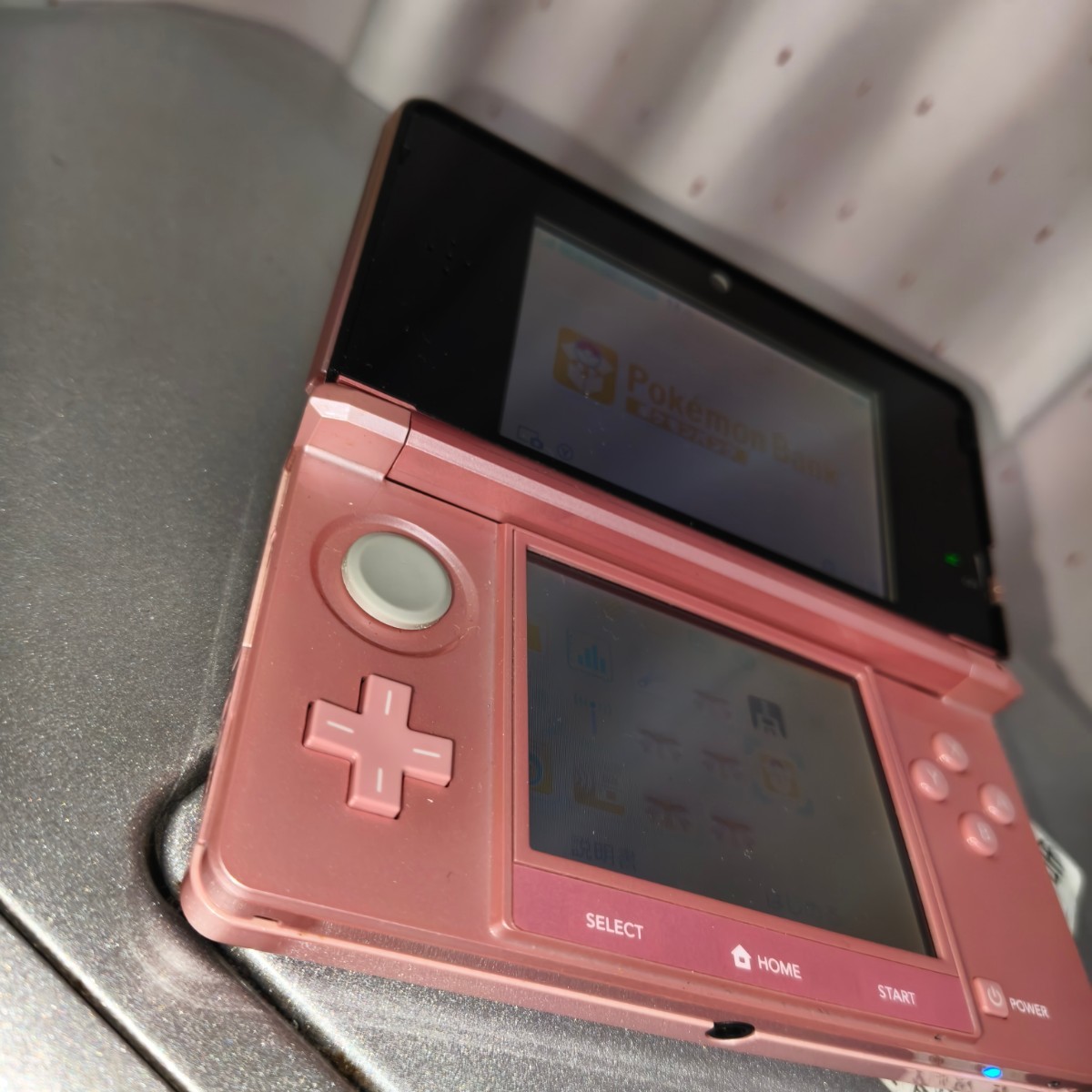 3DS SDカード ポケモンバンク ポケムーバー有 中古品 動作確認済み OK ミスティピンク_画像3