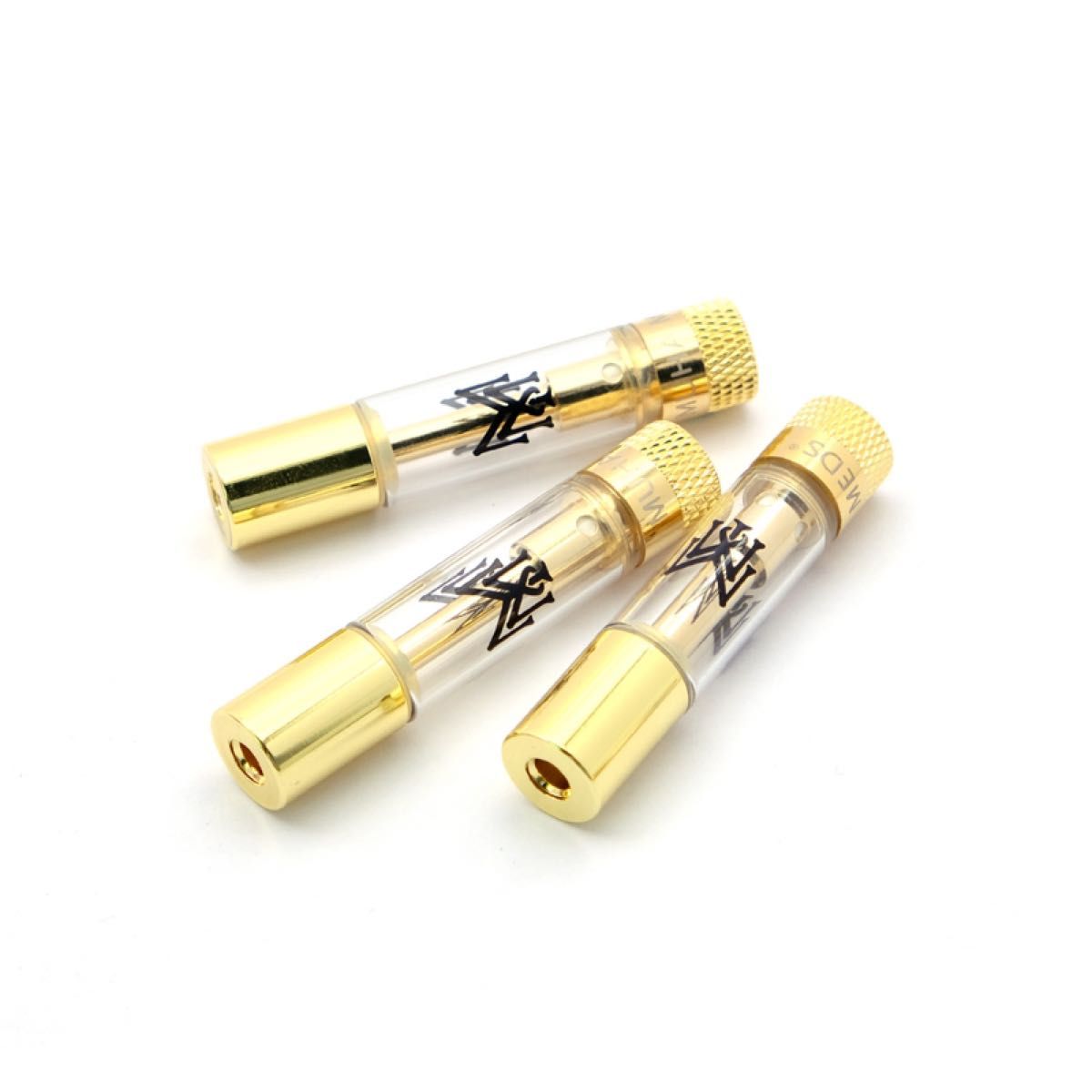 100本 0.8ml MM金　アトマイザー交換カートリッジ CBD CBN