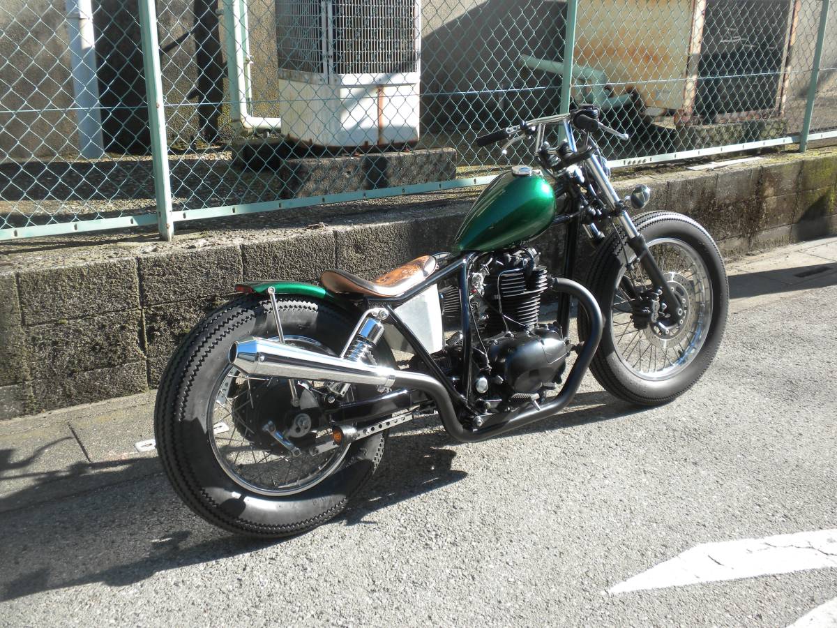 ２５０ＴＲ 純正スイングアーム ロング加工 ロンスイ ＴＲ２５０ 検索用 エストレア Ｗ６５０ ボバー kawasakiの画像5