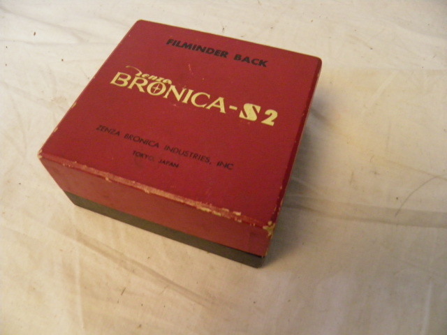 ブロニカ S2用 ６X６ フイルムパック FILMINDER BACK ZENZA BRONICAの画像1