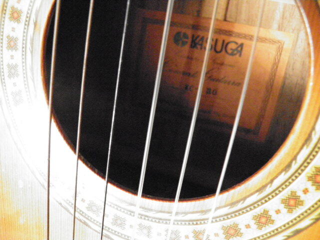 Kasuga KC-30 Classic guitar is ka Ran da Vintage spring day musical instruments 