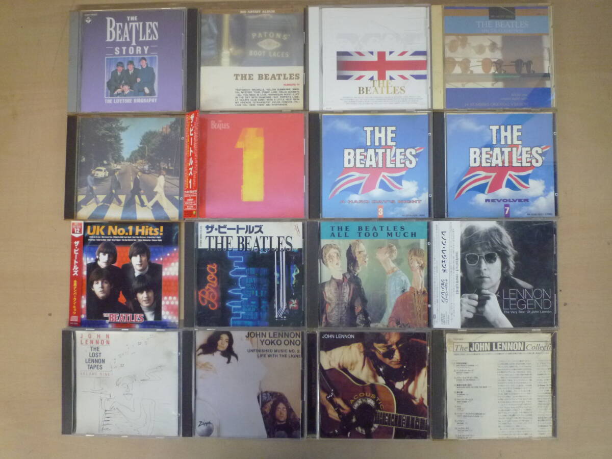 ▼(671)CD/DVDまとめ 洋楽 ビートルズ THE BEATLES 合計16枚 ※ジャンク品 ■60_画像1