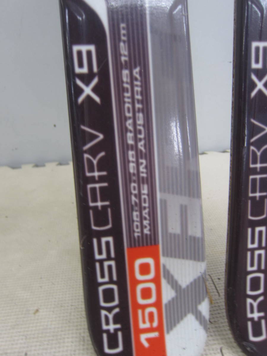 ★131）スキー・XERES 「Cross Carve XE」150cm/チロリアSL100[解放値=3-10]■170_画像10