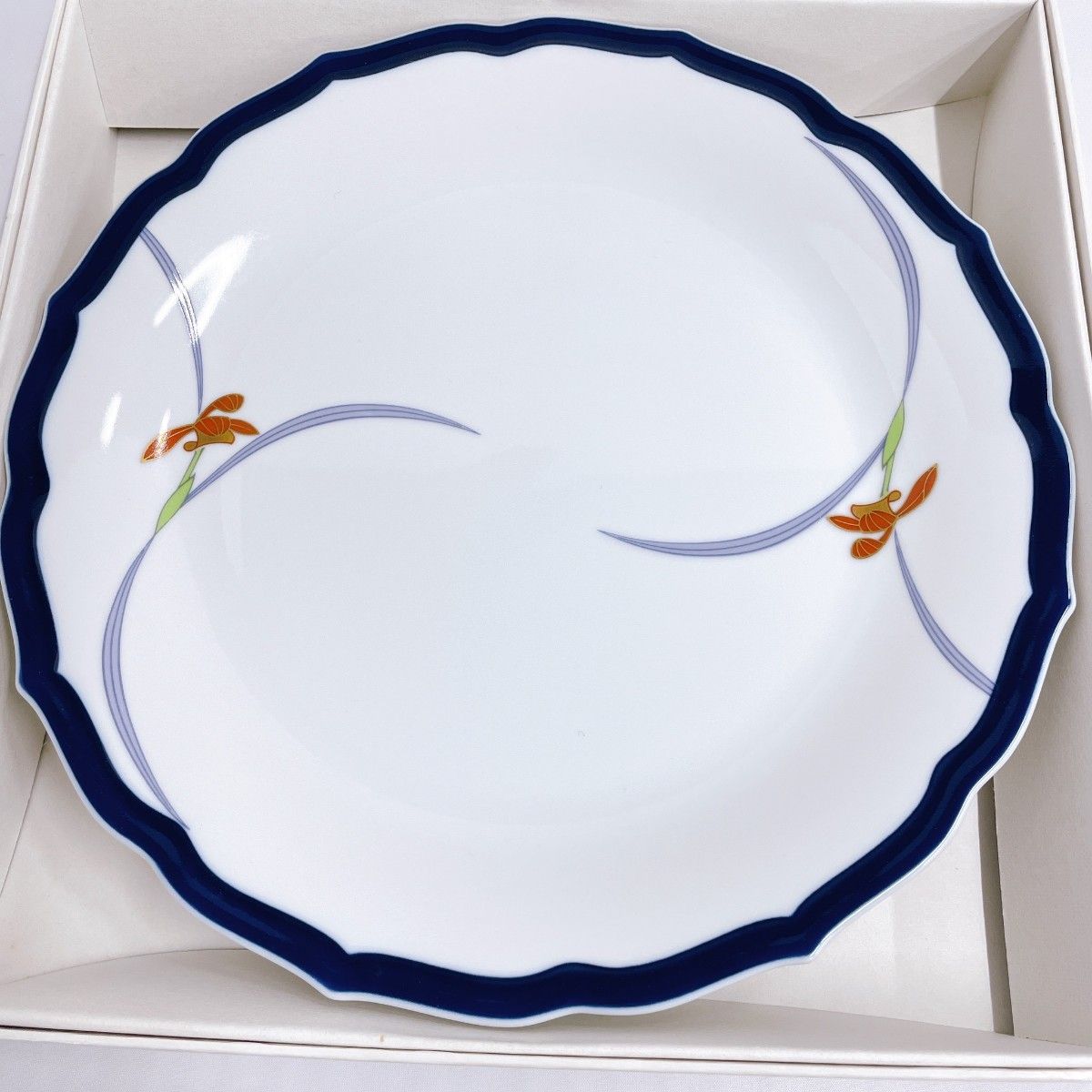 香蘭社 大皿 オーキッドレース 食器 1005-JA10　25cm　1枚