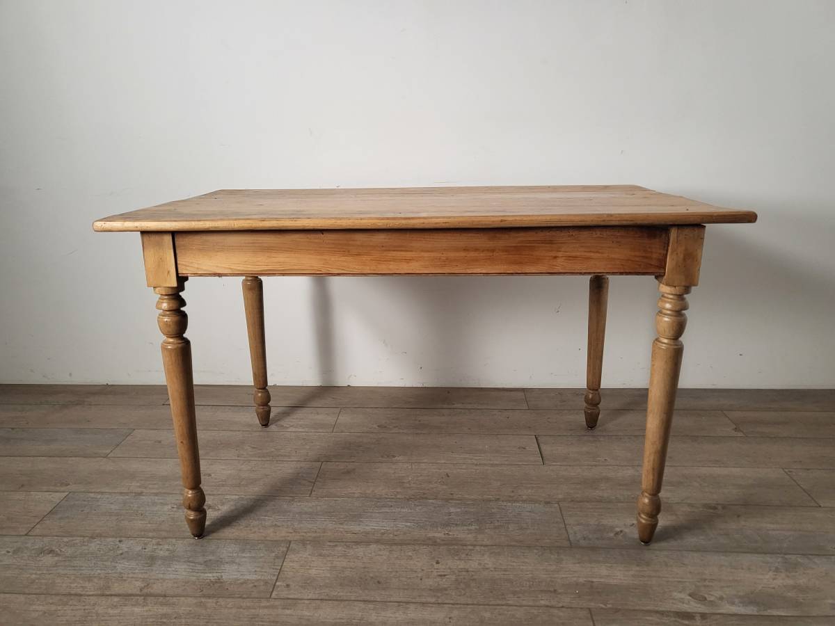  France antique pine material. table.
