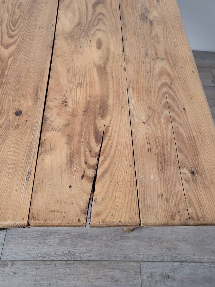  France antique pine material. table.