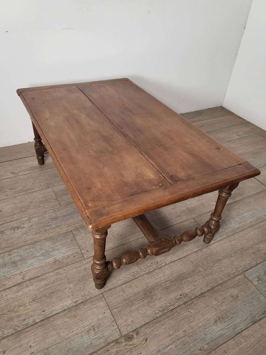  France antique wooden low table 