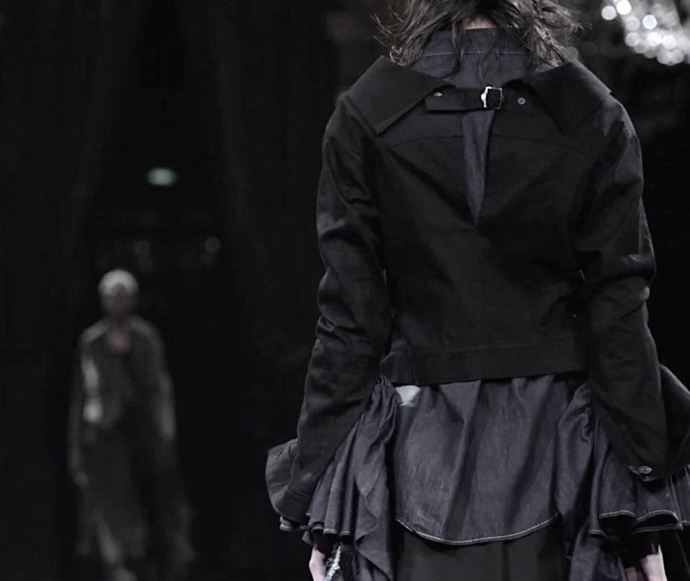 Yohji Yamamoto FEMME 22AWコレクションデニムジャケットFE-J12 Yohji Yamamoto FEMME 22AWコレクションデニムジャケットFE-J12