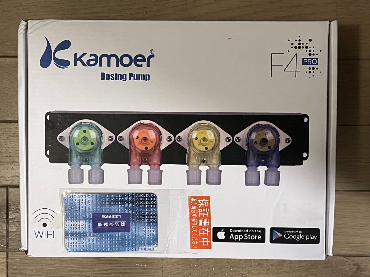 Kamoer F4 PRO ドージングポンプ 、専用ケースセット_画像3