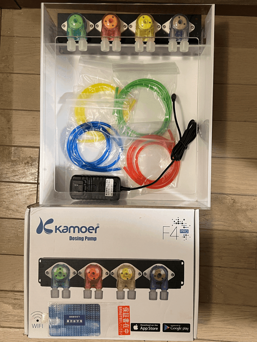 Kamoer F4 PRO ドージングポンプ 、専用ケースセット_画像6