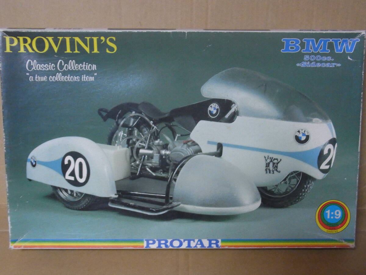 1/9　プロター　　BMW　500cc.　"Sidecar" _画像1