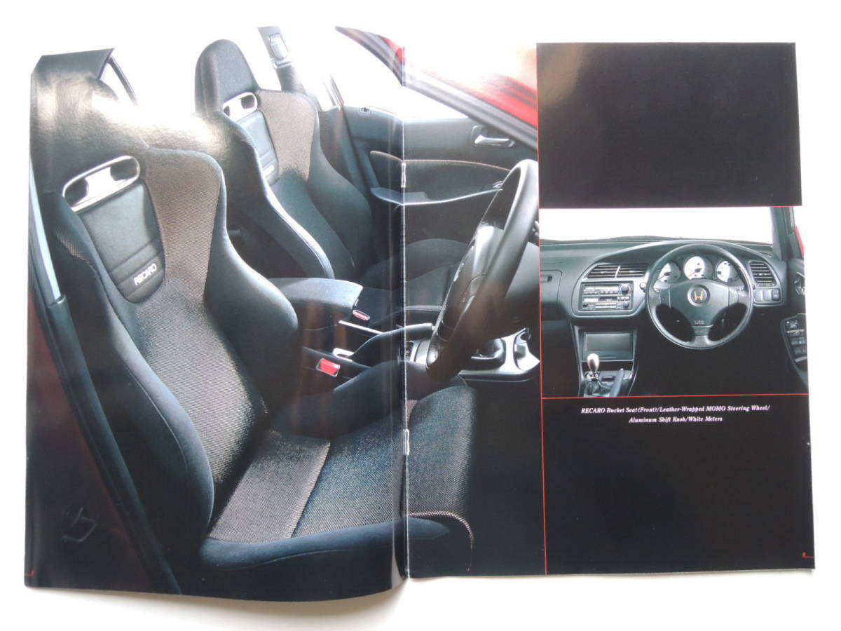 [ catalog only ] Torneo euro R first generation CL1 type latter term 2000 year 14P Honda catalog * beautiful goods 