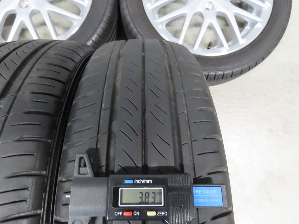 バリ溝 ホンダ N-BOX 後期 純正 165/55R15 ダンロップ エナセーブ EC300 4.5J +45 PCD100 4穴 15インチ JF3 JF4 N-ONE N-WGN_画像3