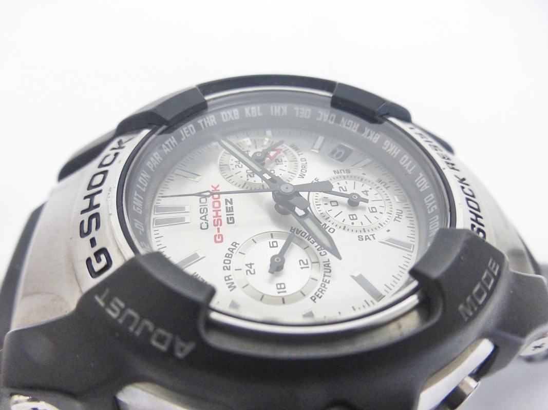 10 06-588473-07 [Y] CASIO カシオ G-SHOCK ジーショック GIEZ ジーズ GS-1001 メンズ 腕時計 クォーツ 名06_画像6