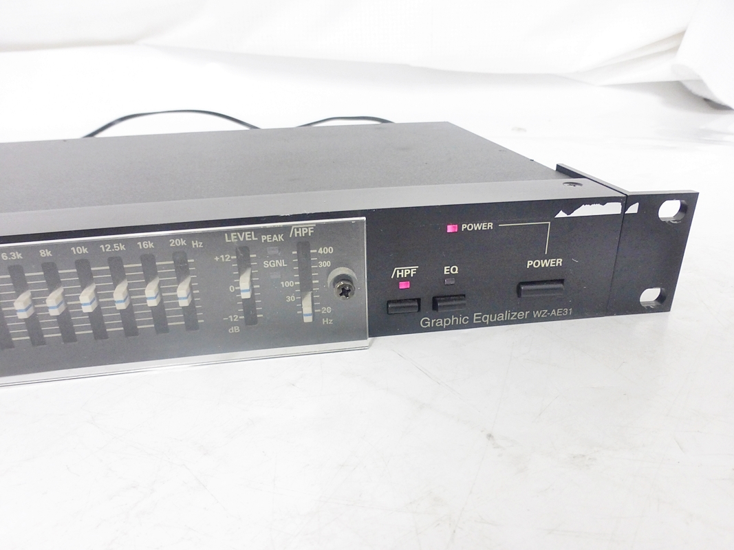 10 00-000000-00 [Y] Panasonic Panasonic RAMSA Ram sa graphic equalizer WZ-AE31 equalizer name 00