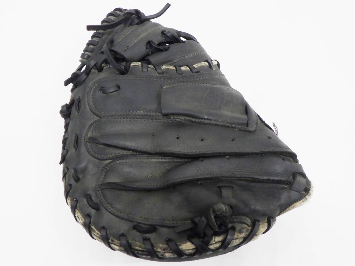 01 07-589949-28 [Y] ZETT ゼット Rawlings ローリングス キャッチャーミット グローブ 2点セット 札07_画像3