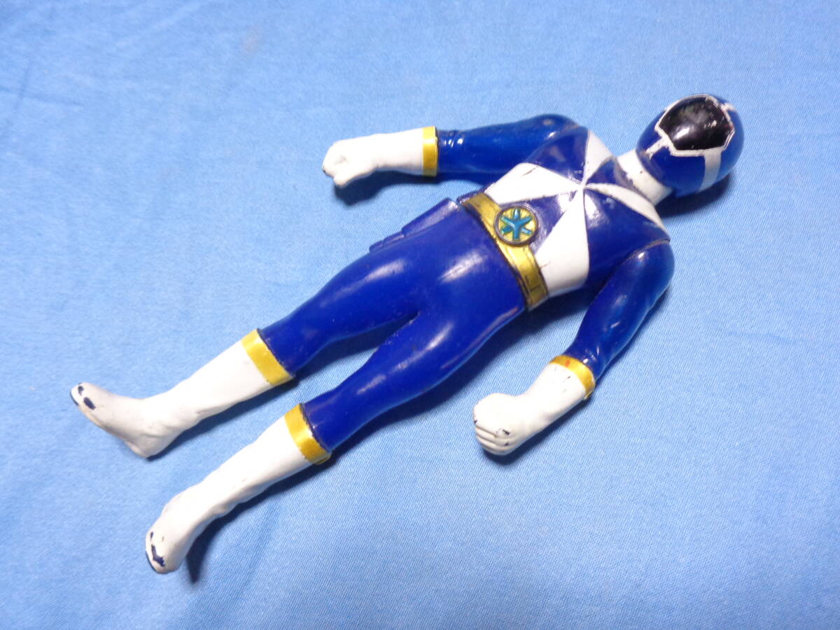 Аварийный Sentai Go Go Five Goe Blue Soft Vinyl